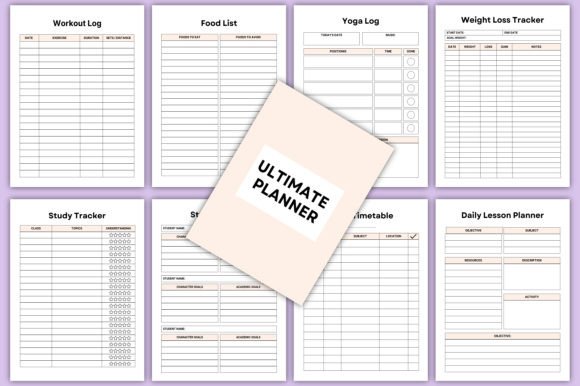 50 + Editable Canva Template KDP Bundle