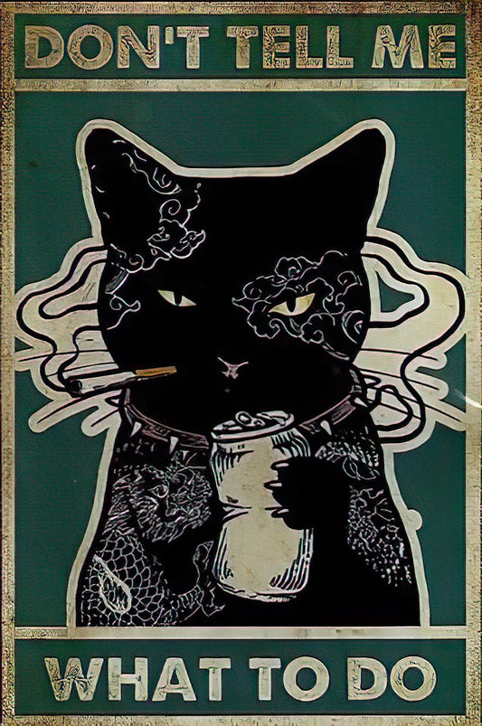 Don't Tell Me What To Do Cottage Core Art Y2K Printable Design Up To 36x48 Inches Whimsigoth Aesthetic Room Decor Digital File Download