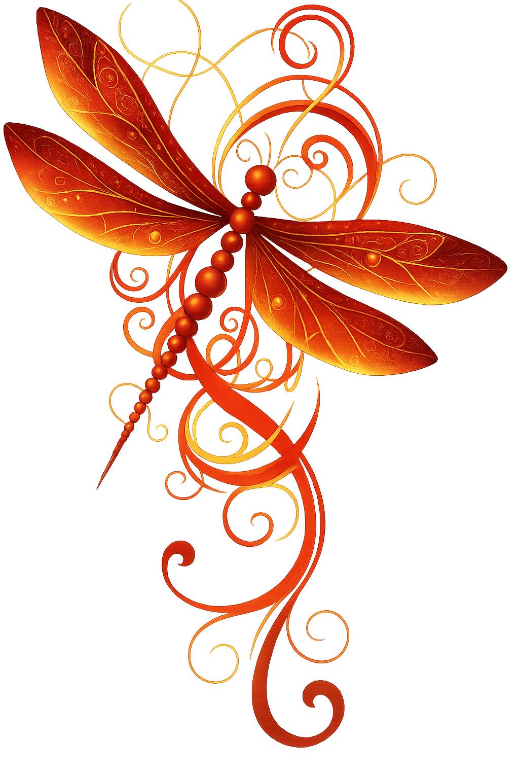 Whimsical Fantasy Dragonfly SVG Bundle – Resizable Digital Art in Blue, Purple, Gold, Green, and Forest Variants for Crafting and Décor
