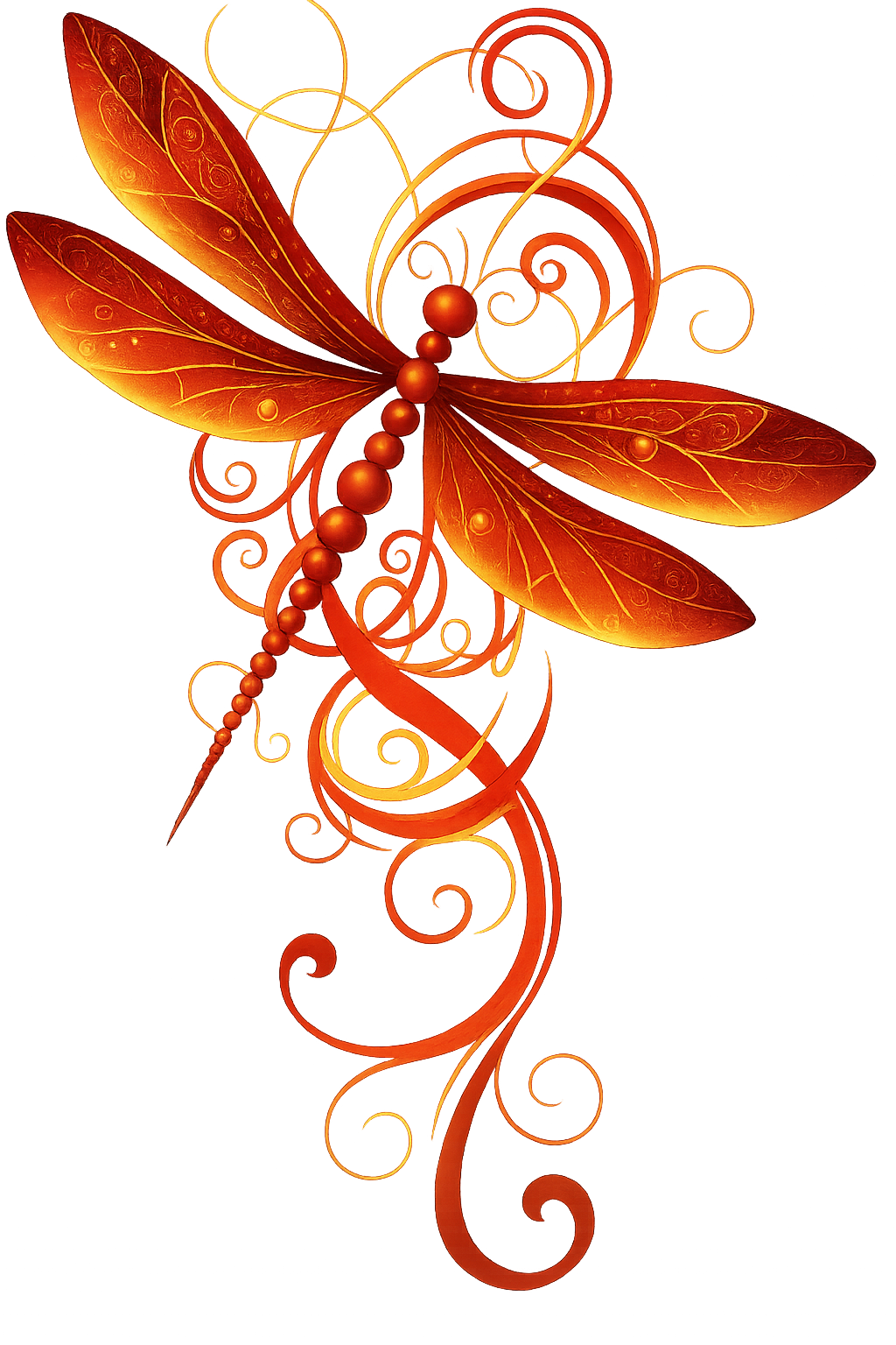 Whimsical Fantasy Dragonfly SVG Bundle – Resizable Digital Art in Blue, Purple, Gold, Green, and Forest Variants for Crafting and Décor