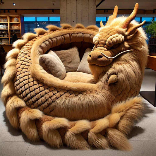 🔥 Giant Dragon Lounger – Mythical Comfort, Oversized Fantasy Seating 🔥