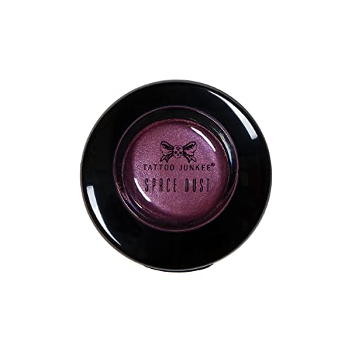 TATTOO JUNKEE Cosmic Queen Metallic Pink Highly-Pigmented Space Dust Eyeshadow, Creamy & Easily Blindable Formula, Wear Alone or Pair With Other Shades, 0.19 Oz