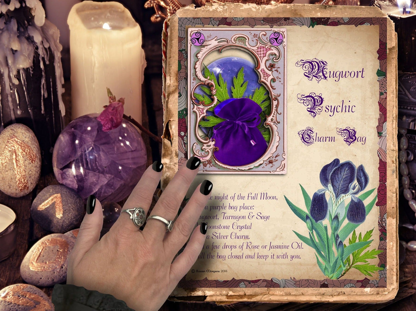 MUGWORT PSYCHIC CHARM BAG Printable Page