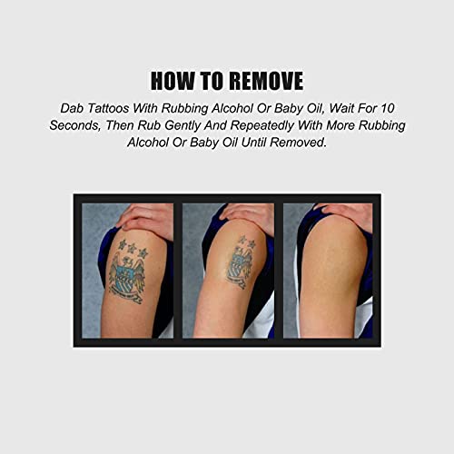 2 Sheets Full Arm Temporary Tattoos -Waterproof Fake Tattoos With Realistic Biochemical Arm Pattern Old School Body Art For Men Women Cute Leg Sleeve Tattoos Stickers For Adults Kids That Look Real