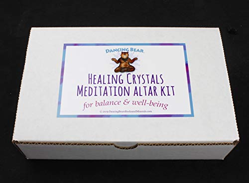 Healing Crystals Meditation Altar