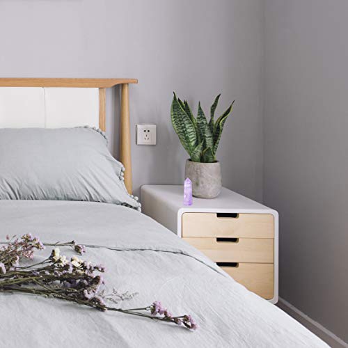 4 PCS 2" Amethyst Crystals and Healing Stones