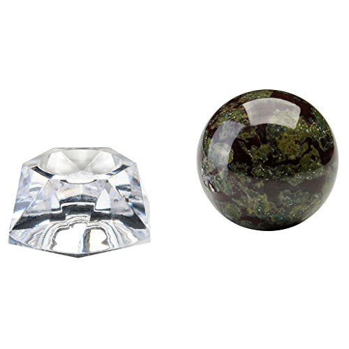 Natural Dragon Blood Jasper Crystal Gemstone Ball