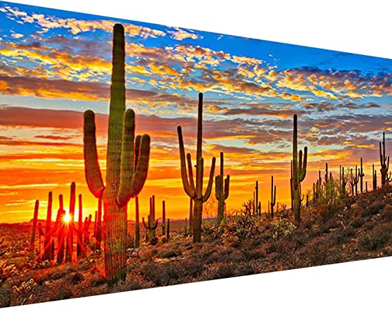 5D Lake Diamond Painting , Diamond Painting Moon Kits for Adults,DIY Full Drill Crystal Rhinestone Arts and Crafts, Gem Art Paints with Diamond Home Wall Decor 27.5 X 15.7inch