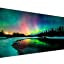5D Lake Diamond Painting , Diamond Painting Moon Kits for Adults,DIY Full Drill Crystal Rhinestone Arts and Crafts, Gem Art Paints with Diamond Home Wall Decor 27.5 X 15.7inch