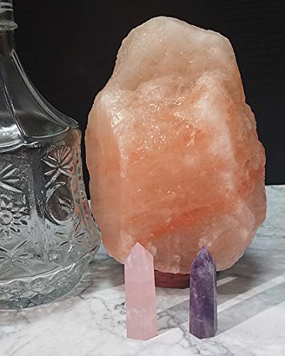 Healing Crystal Wands | 2" Amethyst Crystal, Rose Quartz Crystal Points| 6 Faceted Reiki Chakra Meditation Therapy