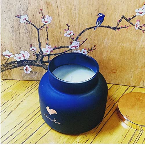 Vella Vanilla Scented Candles, Organic Large Candles (19 oz), Love Candle, XOXO, Candles Gifts for Women and Men, Birthday Candles for Women