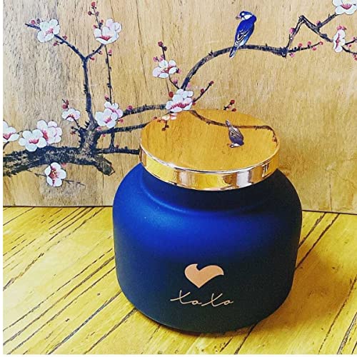 Vella Vanilla Scented Candles, Organic Large Candles (19 oz), Love Candle, XOXO, Candles Gifts for Women and Men, Birthday Candles for Women