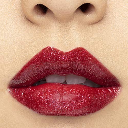 TATTOO JUNKEE Leather Goddess Kit - Includes Leather Black Lip Trio Paint Kit, Scorcher Cherry-Red Glitter Bomb Lip Balm, & Galactic Goddess Metallic Deep Plum Eyeshadow