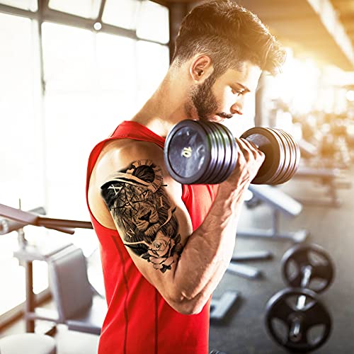 62 Sheets PREMIUM QUALITY Black Temporary Tattoos