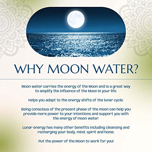 Sage Spray for Cleansing Negative Energy | Moon Water for Energy Cleansing | Great Negative Energy Protection | 2 Clear Quartz Crystals + Ebook to Maximize Potential | Moonwater Elixirs 2 pack (16oz)