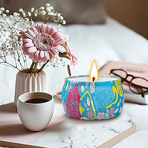 Candles Gifts for Women, 4.4 oz Candles for Home Scented, Scented Candles Gift Set, Soy Candle Long Lasting, Candle Gift for Mother's Day, Valentine, Birthday, Halloween, Christma's Day