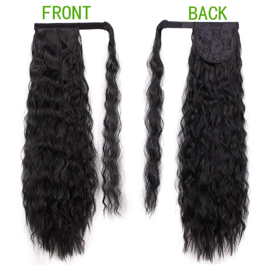 Wrap Around Ponytail Extensions Choose Color to Match Your Hair or Create a New Look while adding Volume to your Style 22" Heat Resistant