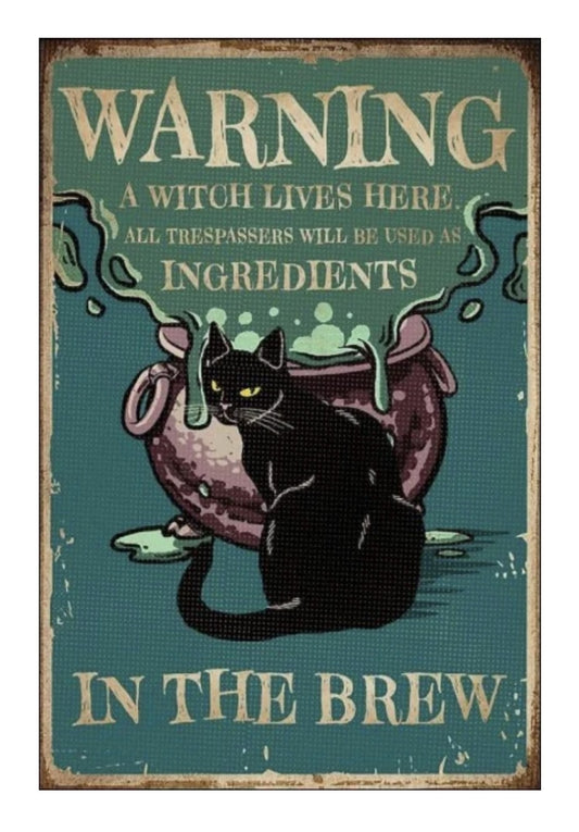 Vintage Metal Sign Retro Tin Sign Art Home Decoration Wall Décor