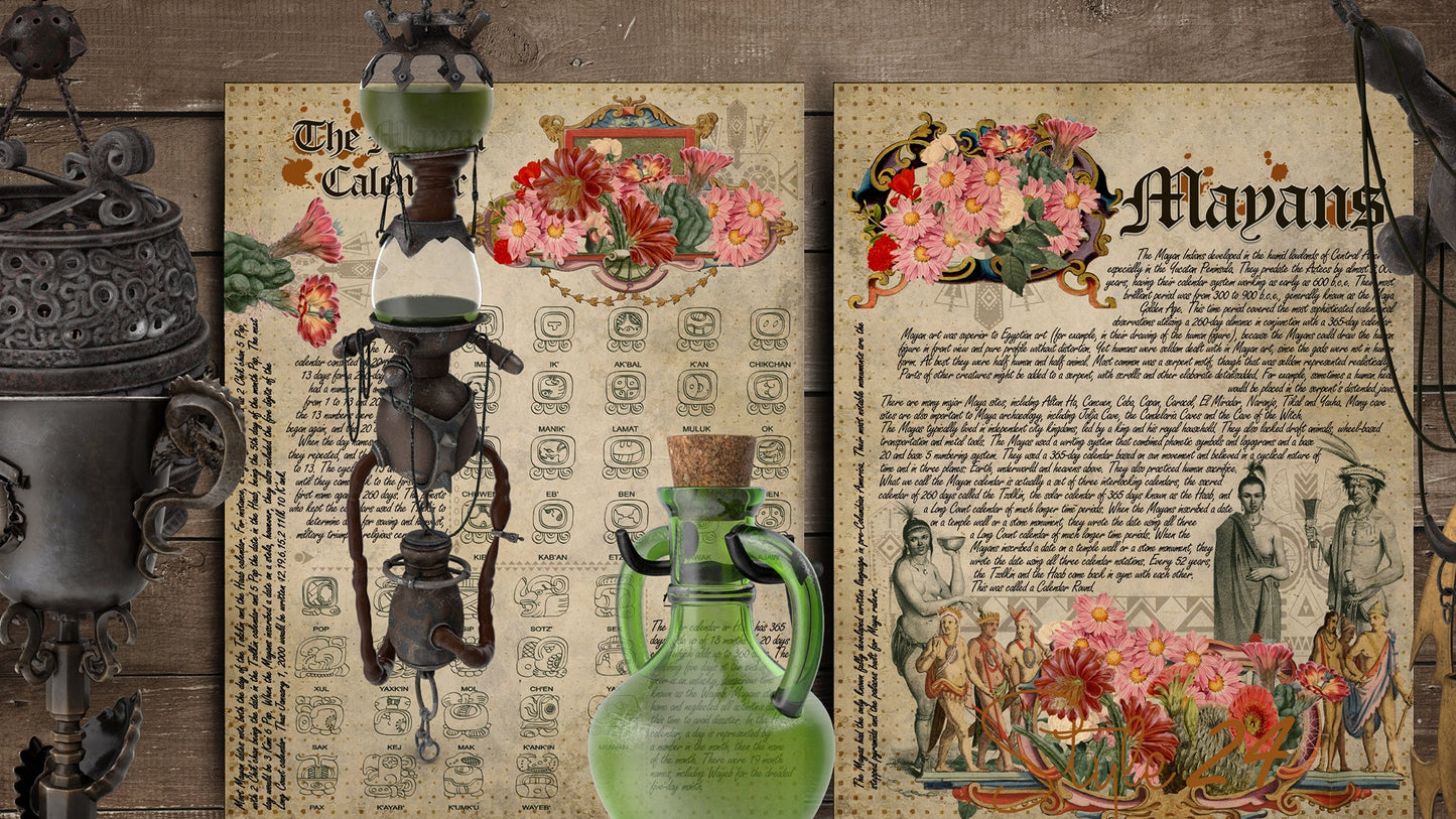 Book of Shadows No 6 Printable pages of Signs Symbols Aztec and Mayan Spiritual Symbolism Printable BOS Wiccan Witchcraft Ancient