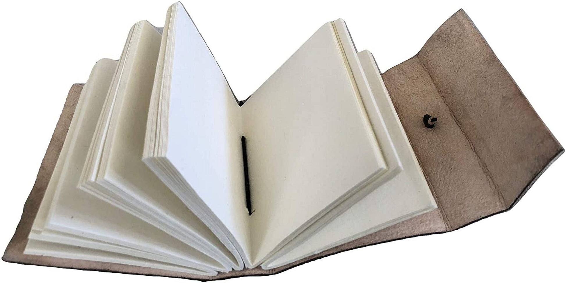 Handmade Vintage Leather Double Dragon Bound Journal Notebook Diary Sketchbook Travel Office Thought Blank Book