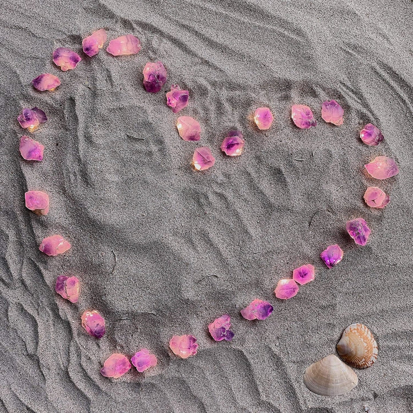 Amethyst Natural Crystal LED String Lights 10FT 30LEDs for Summer, Valentine's Day, Wedding, Birthday Party, Bedroom. Christmas Decoration