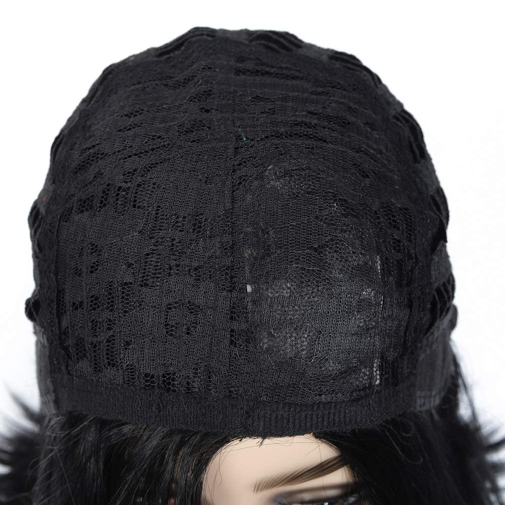 Top Quality Black Bob Quick Straight No Bangs Synthetic Wig High Temperature Heat Resistant 150% Density 14" +/-  Top Selling Ready To Ship