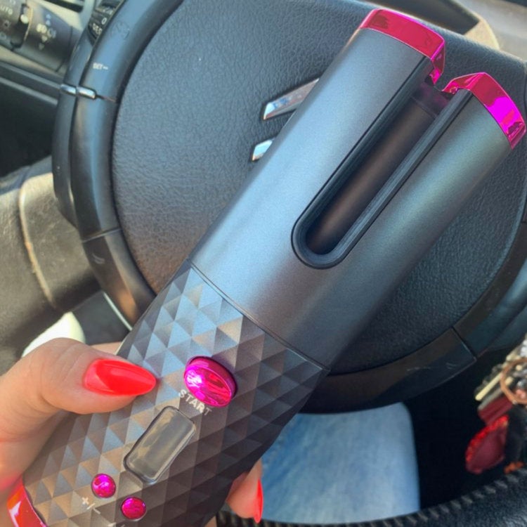 Auto Rotating Hair Curler | USB Chargeable | World's first cordless hair curler |  Perfect Curls within seconds even on the GO!