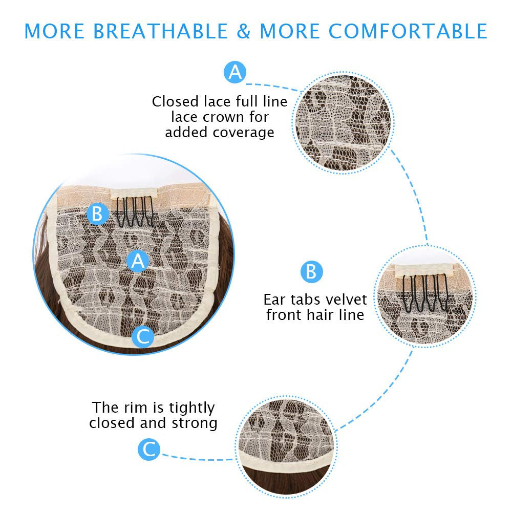 Ash Blonde Long Water Wave Ponytail Wrap Around Extension Heat Resistant Synthetic Fiber #27 Ash Blonde SPECIAL SALE Will End AT Any Time!