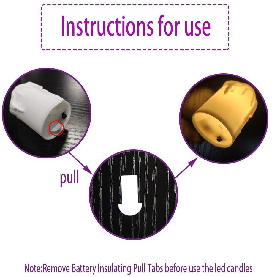 Flameless Candles | LED Flameless | Votive Candles | Battery Operated | 12 Pack Melted/Dripping | Batteries Included| Kid and Pet Safe