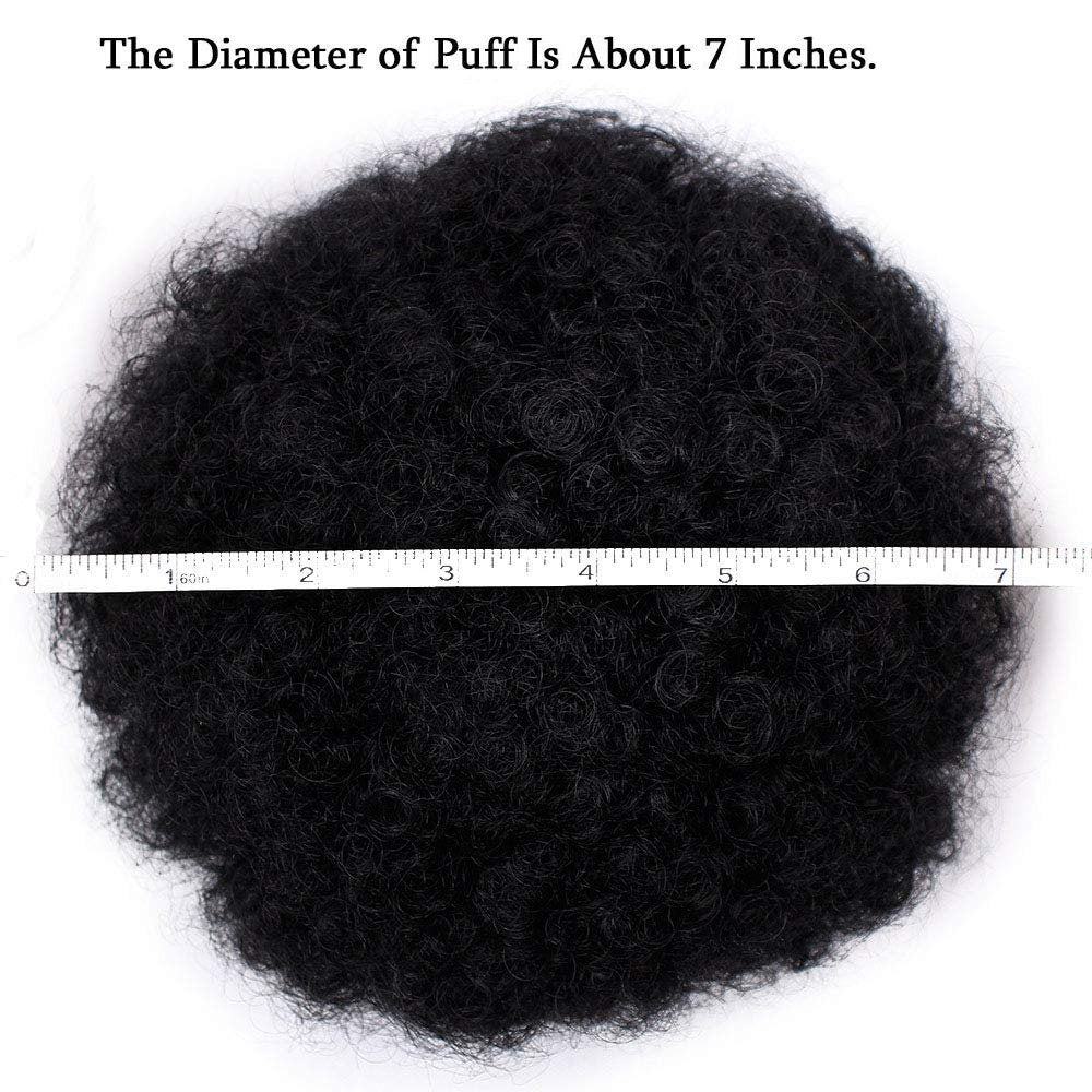 Thick FAUX Human Hair | Synthetic Drawstring Ponytail Puff | Curly Hair Synthetic Updo | Large Donut Chignons | Trendy Cat Ear Buns Style