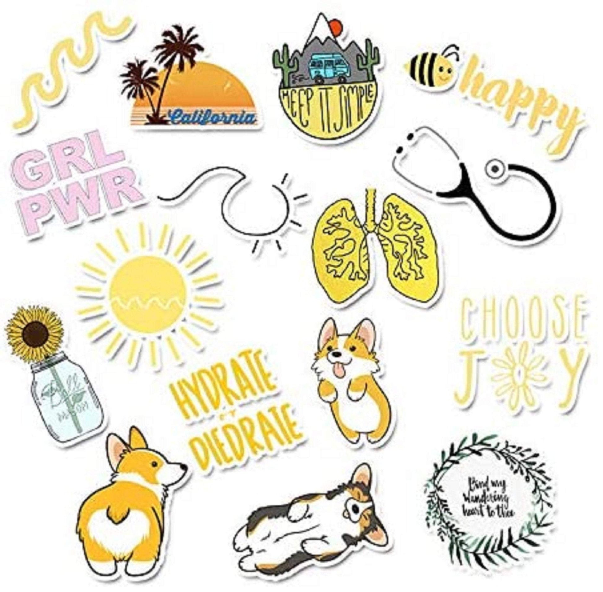 Vsco stickers multicolored set of 50