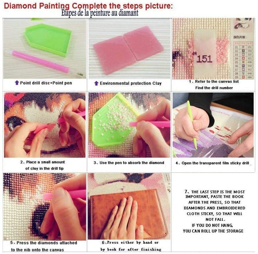 Black cat | 5d diamond diy art full drill embroidery painting kit | home wall art décor | 11.8" x 11.8" | the perfect relaxation gift idea