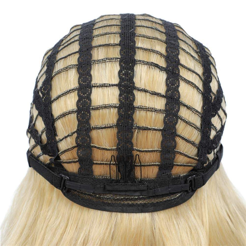 Blonde ombre wavy 24" | trendy wigs | synthetic top quality heat resistant fiber | human hair feel | free shipping 35+ delivery 3 to 5 days