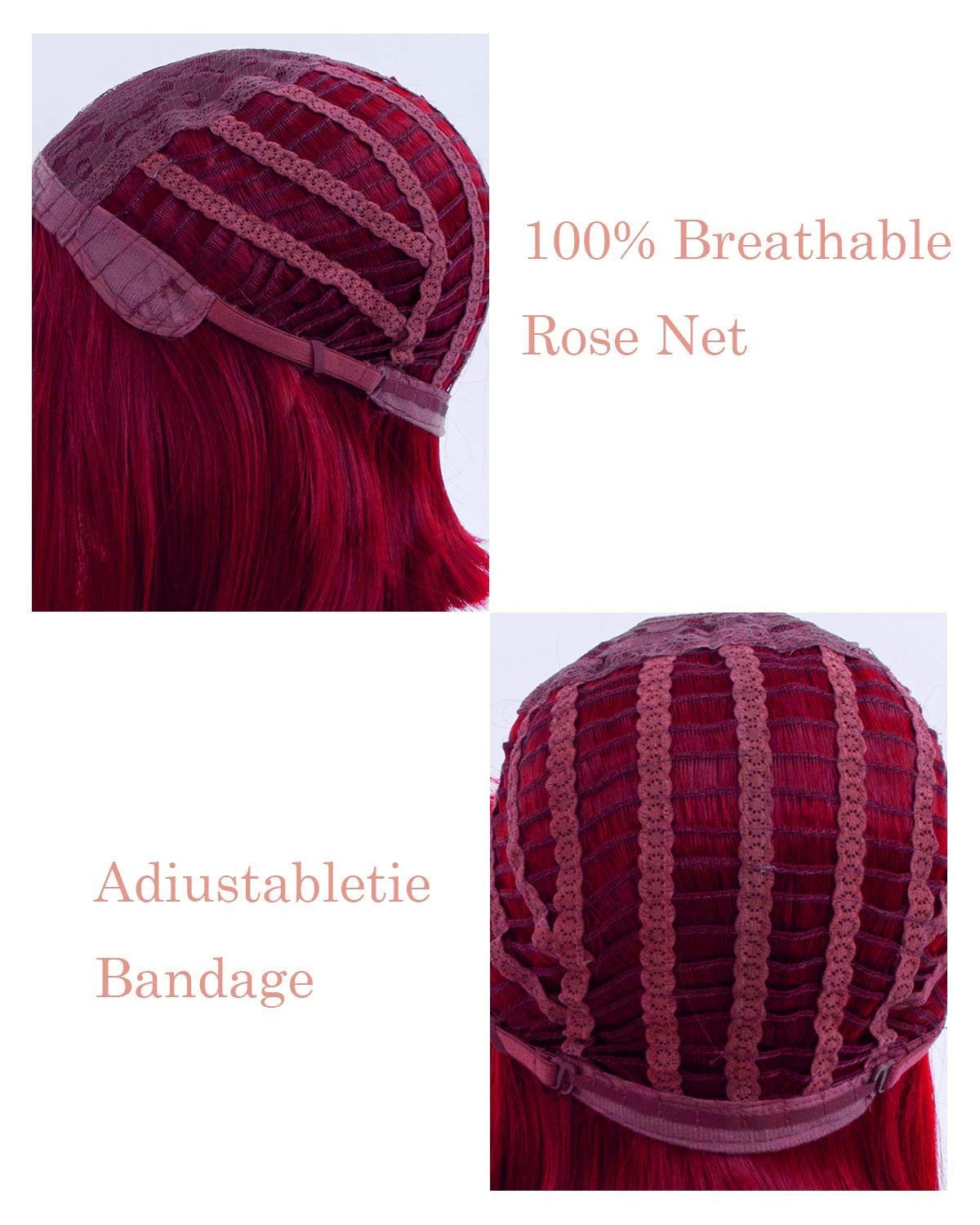 Neon pink party wig 14"  | trendy wigs | synthetic top quality heat resistant fiber | human hair feel | free shipping with orders of 35+