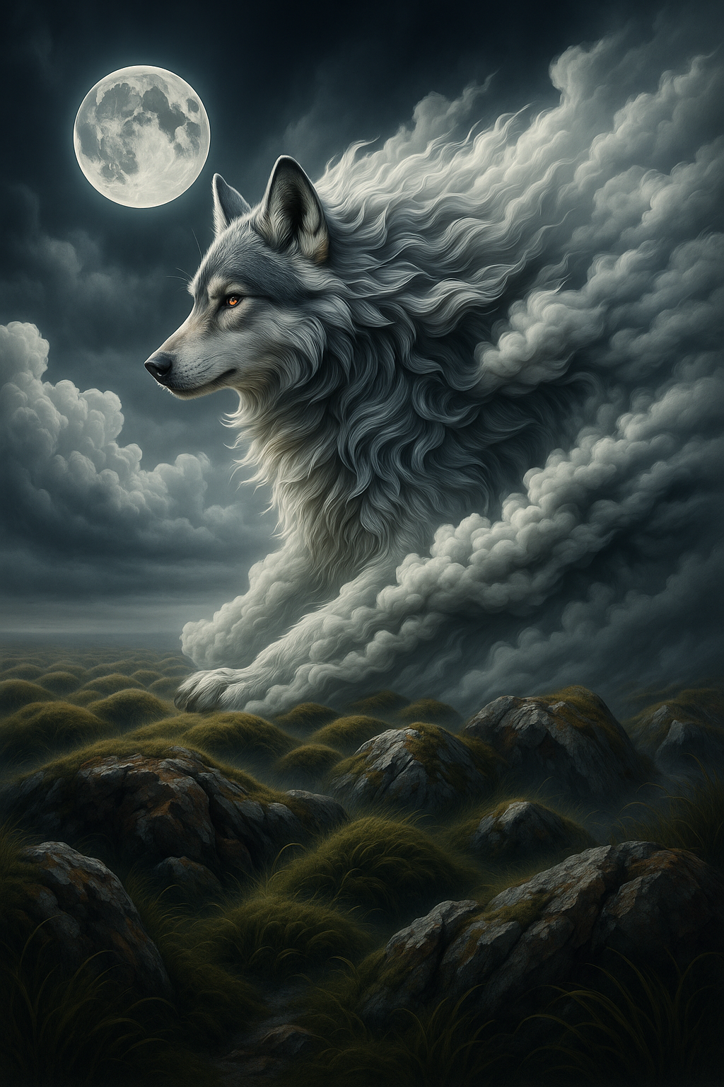 The Celtic Wolf: Guardian of the Wild and Spirit of the Warrior