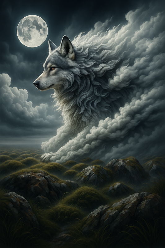 The Celtic Wolf: Guardian of the Wild and Spirit of the Warrior