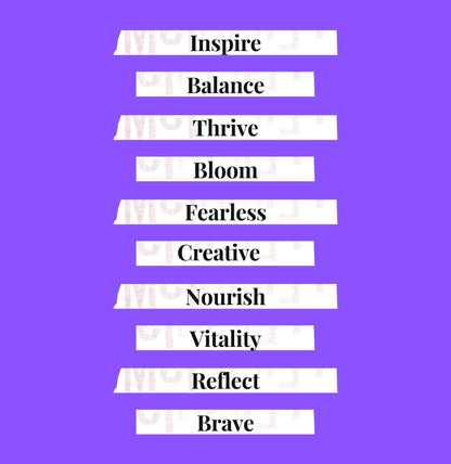 Vision Board Editable Printable Kit Aesthetic Vision Board Template 300+ Elements DIY Mood Board for Women Over 100 Affirmations and Quotes