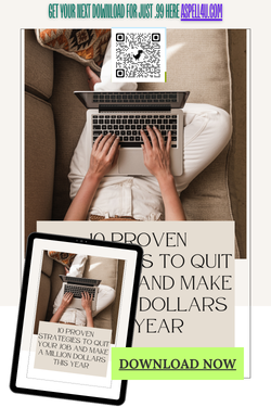 10 Proven Strategies to Quit Your Job and Make a Million Dollars This Year Digital Download  Printable or Ebook Formats