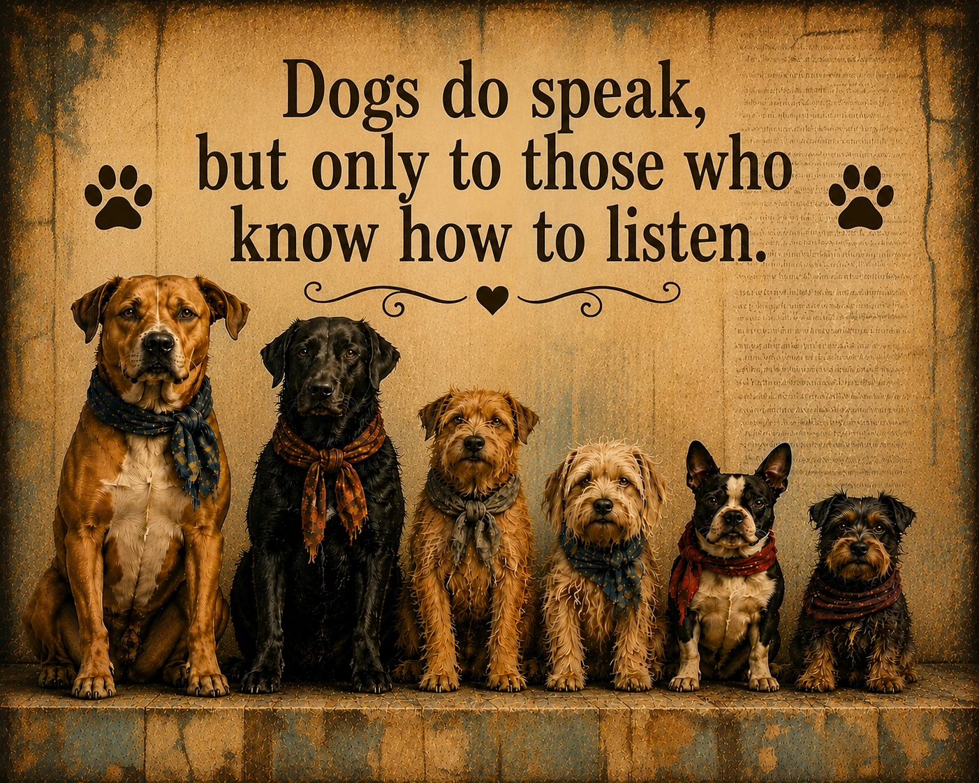 Dog Quote Wall Art PNG Download Farmhouse Pet Decor Printable Dog Lover Artwork Rustic Animal Quote Digital Download