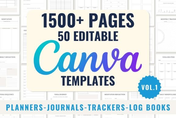 50 Editable Canva templates