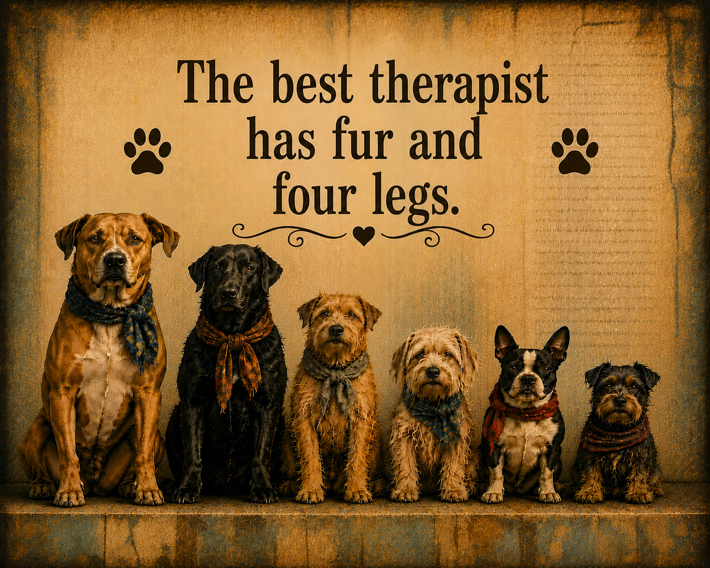 Dog Quote Wall Art PNG Download Farmhouse Pet Decor Printable Dog Lover Artwork Rustic Animal Quote Digital Download