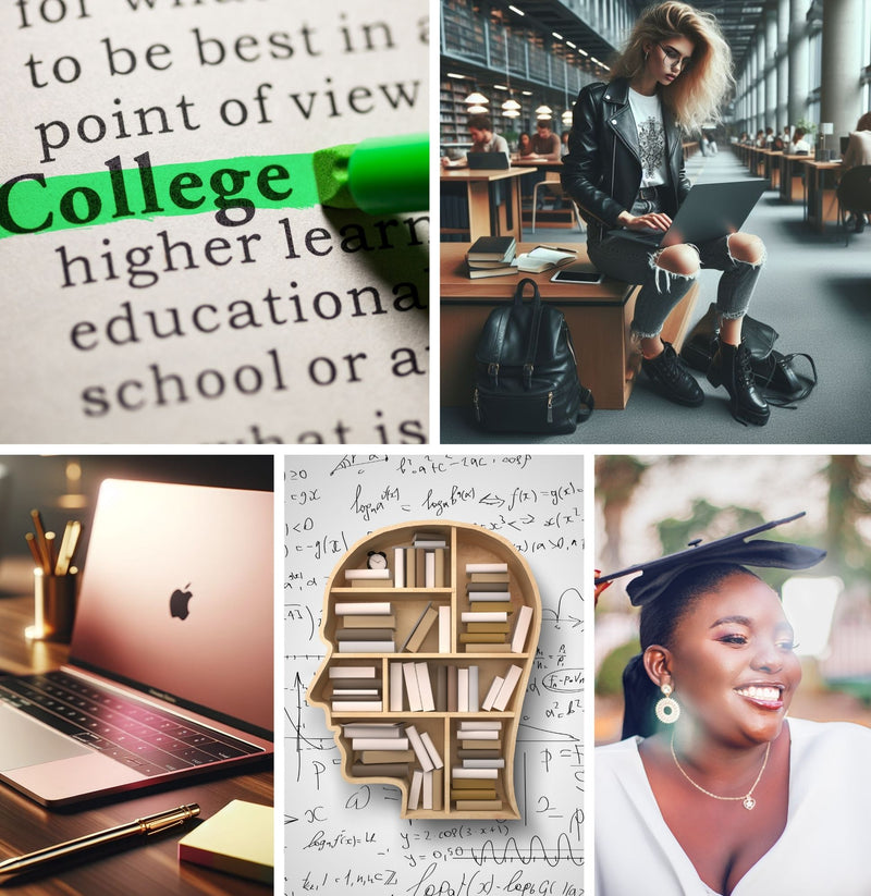 Vision Board Editable Printable Kit Aesthetic Vision Board Template 300+ Elements DIY Mood Board for Women Over 100 Affirmations and Quotes