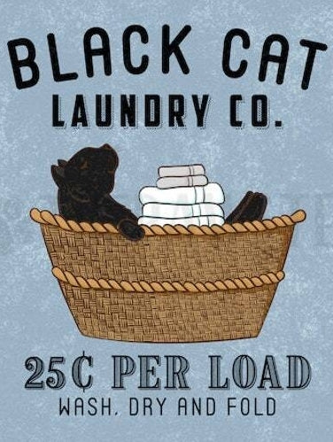 Black Cat 25 per load - AI Created Gift for Cat Lover - Digital Download Canvas Print Wall Art Poster, Junk Journal, Cottage Core DIY Crafts