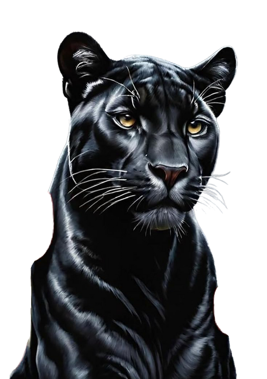 Black Cat and Panther AI Enhanced Versatile Digital Designed Instant Download Fairycore Cottagecore DIY Craft (Copy)