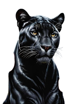 Black Cat and Panther AI Enhanced Versatile Digital Designed Instant Download Fairycore Cottagecore DIY Craft (Copy)