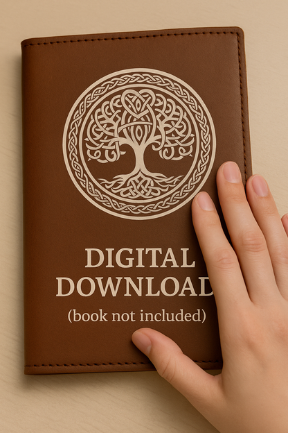 Yggdrasil Tree of Life Tattoo Design – Viking Norse Symbol – Celtic Knotwork Odin Art – Digital Download PNG SVG File for Cricut & Print
