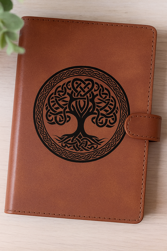 Yggdrasil Tree of Life Tattoo Design – Viking Norse Symbol – Celtic Knotwork Odin Art – Digital Download PNG SVG File for Cricut & Print