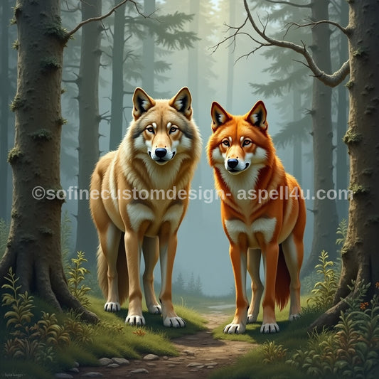 Cute as a Fox - AI Created One of a Kind Digital Download Canvas Poster Wall Art Print DIY Printable Gift Make Your Own Craft
