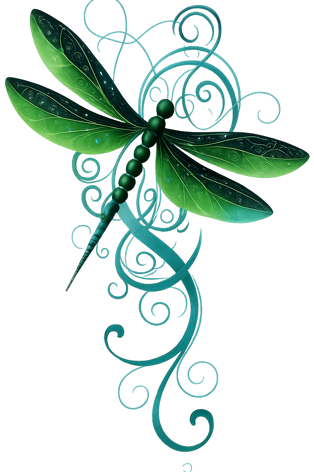 Whimsical Fantasy Dragonfly SVG Bundle – Resizable Digital Art in Blue, Purple, Gold, Green, and Forest Variants for Crafting and Décor