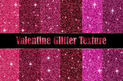 Valentine Glitter Digital Paper Junk Journal Kit Basic Papers Printable Shabby Pages Background Paper Vibrant Collage sheet, Scrapbook Paper